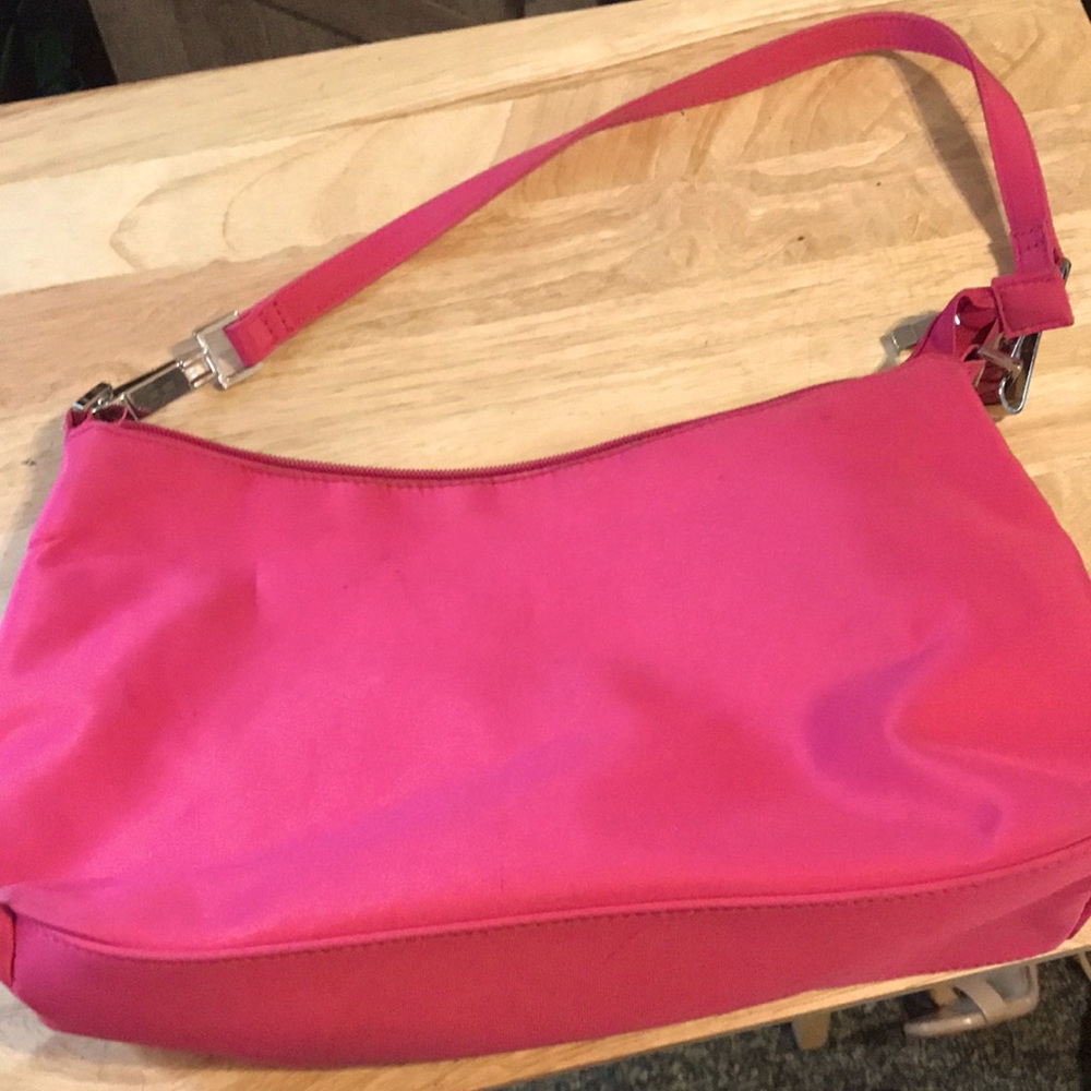 Pink handbag